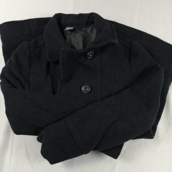🖤2/30$ -- Unisex Black Caban Coat for Kids (9-10 years) - Picture 4 of 4